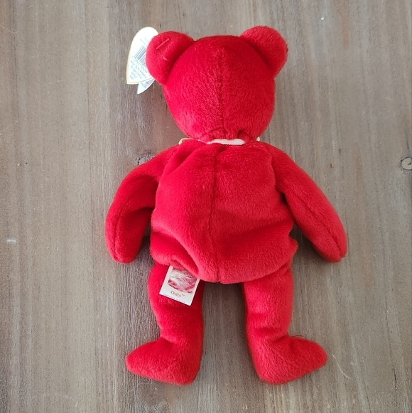 🐻Ty Beanie Baby “Osito” the Bear – 1999, Mexican Flag Edition, Excellent - Picture 9 of 16